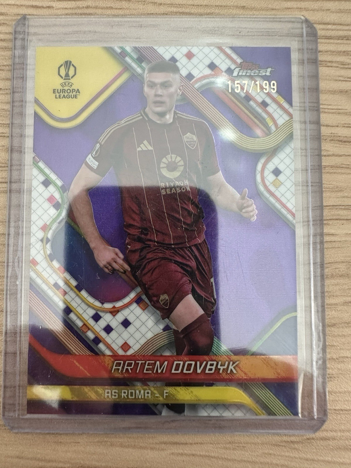 Artem Dovbyk 157/199 Topps Finest 2025