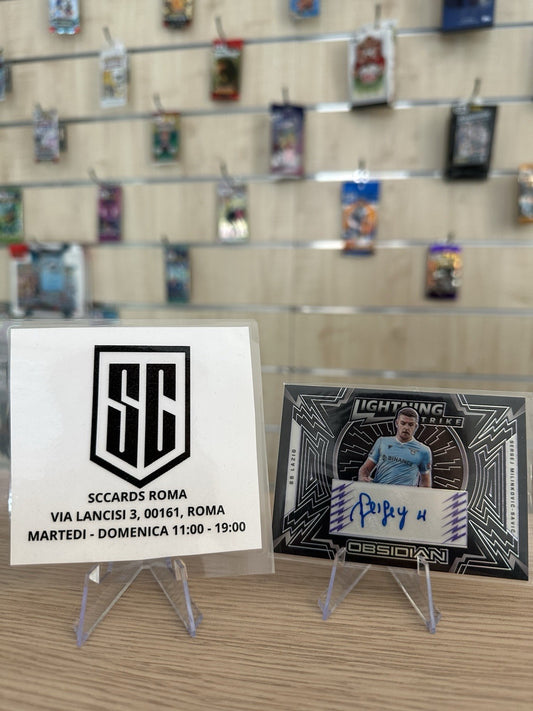 Sergej Milinkovic Savic 63/75 Autograph Panini Obsidian 2021/22