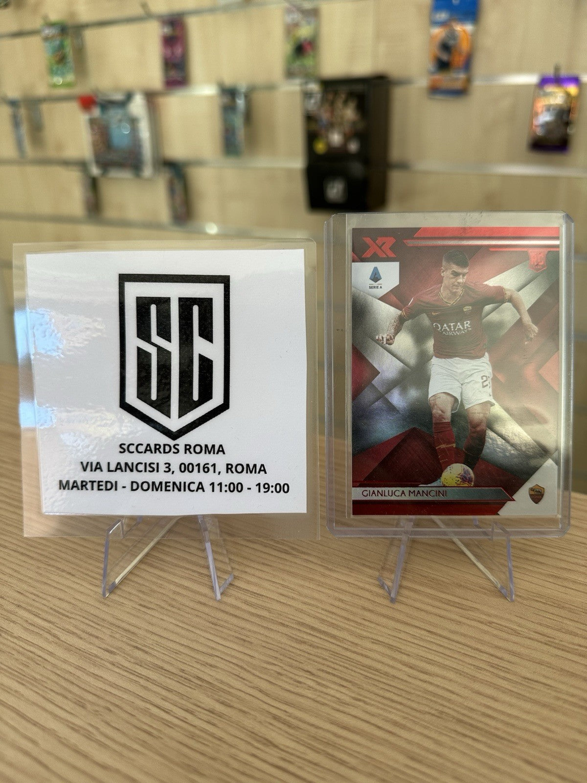 Gianluca Mancini 13/99 Red Rookie Panini Chronicles 2019/20