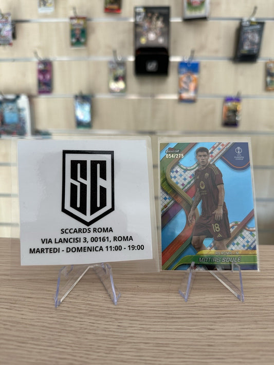 Matias Soule /275 Topps Finest UEL 2025