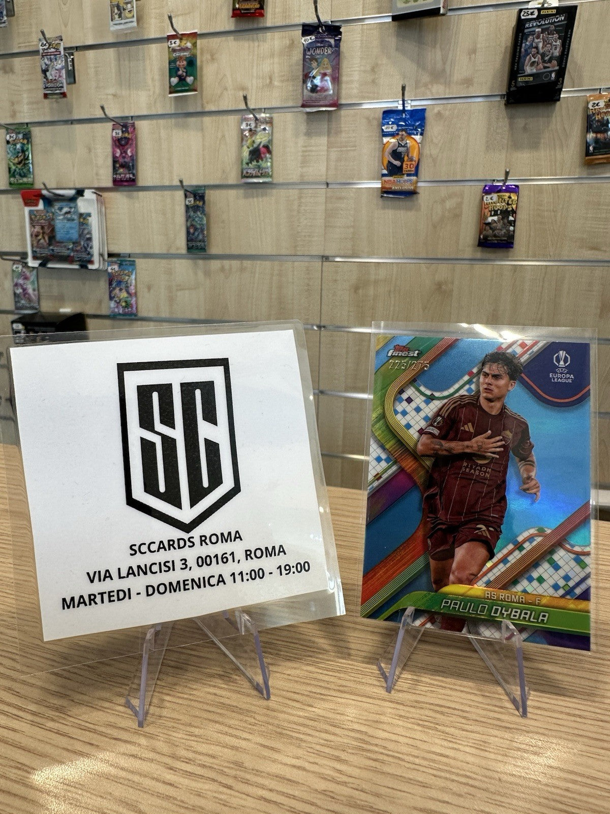 Paulo Dybala 225/275 Topps Finest UEL 2025