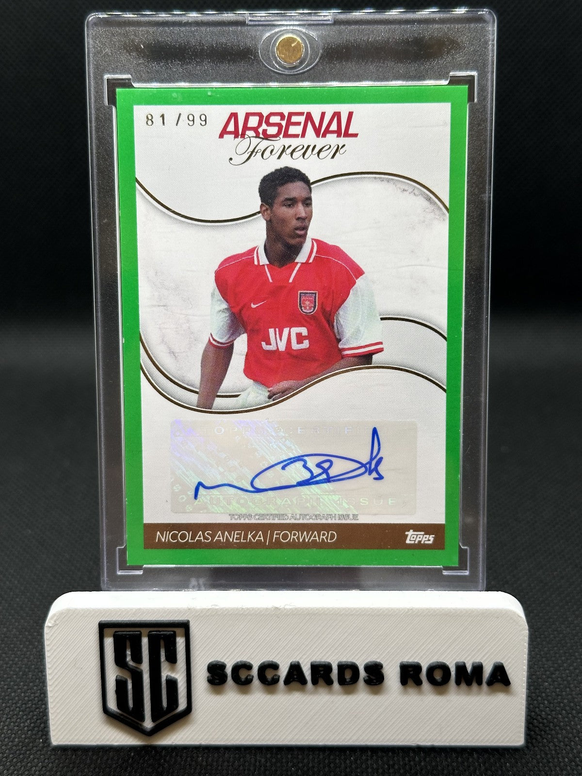 Nicolas Anelka Auto /99 Arsenal Forever 2023/24