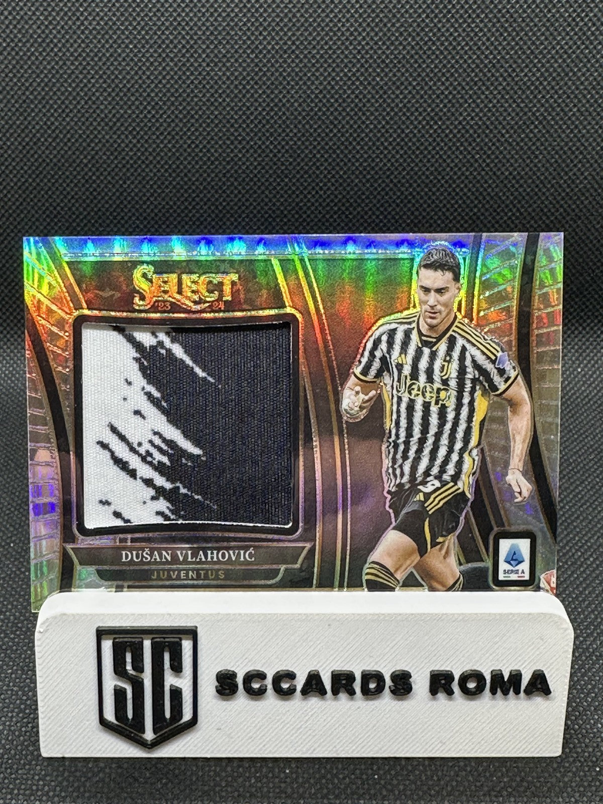 Dusan Vlahovic Patch Panini Select Serie A 2023/24