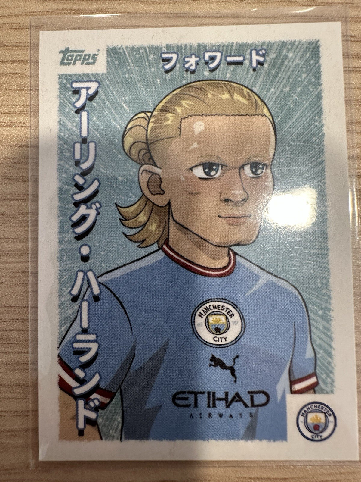 Manchester City Set Topps Anime Japan 2023