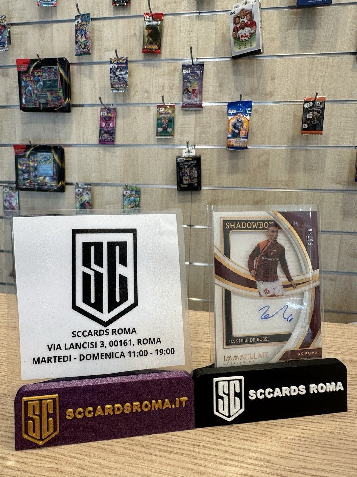 Daniele De Rossi Autograph /99 Panini Immaculate Collection 2022/23