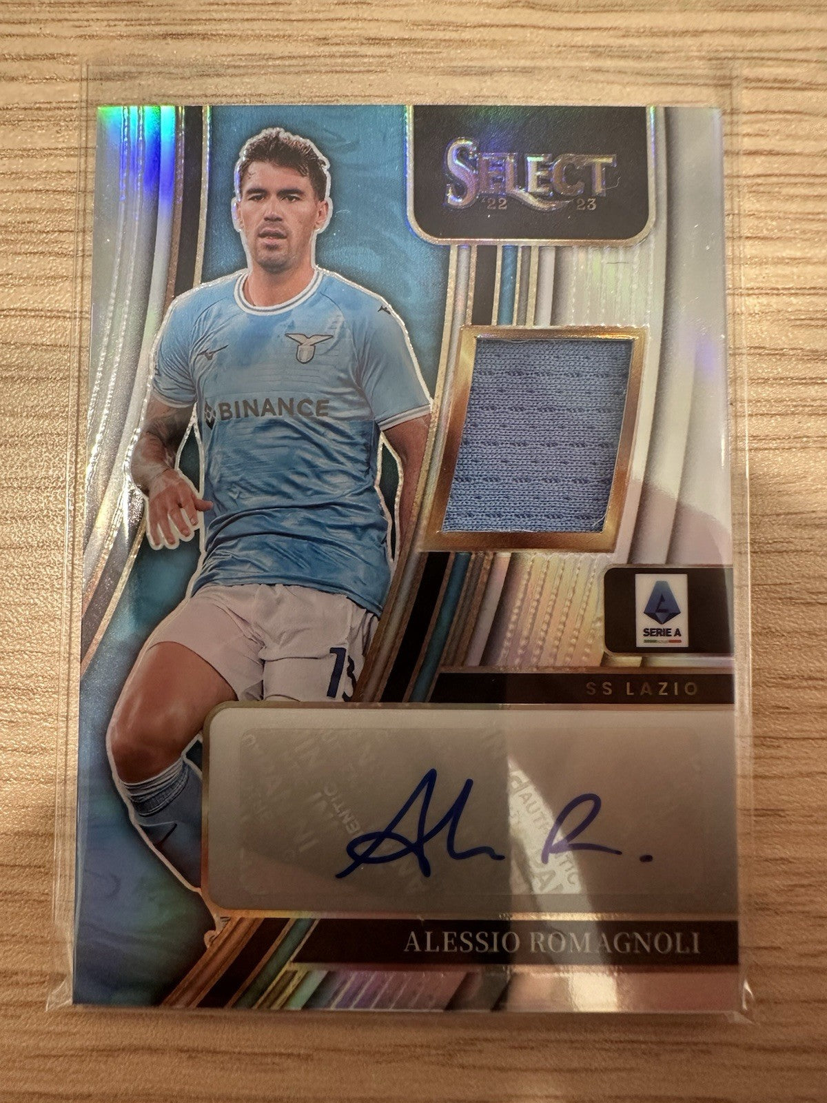 Alessio Romagnoli Patch Autograph Panini Select Serie A 2022/23