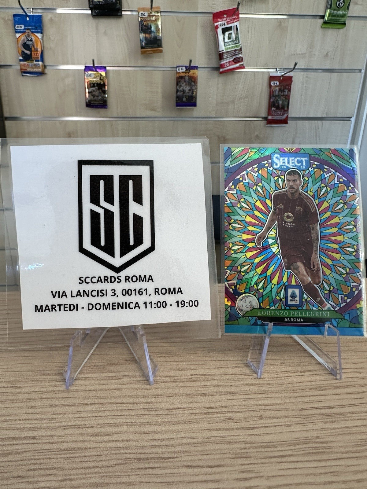 Lorenzo Pellegrini Steined Glass Panini Select 2024/25