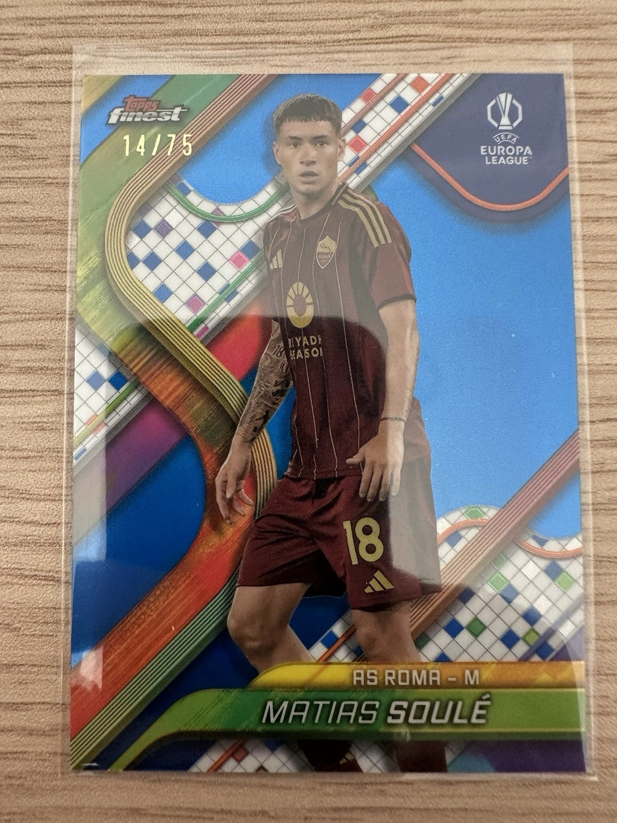 Matias Soule 14/75 Topps Finest UEL 2025