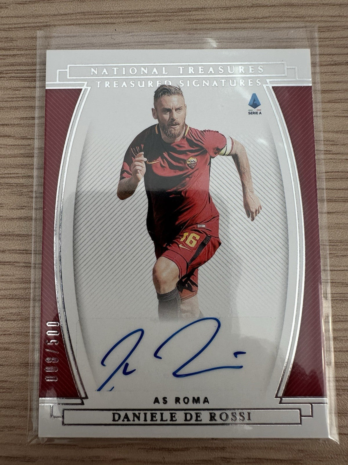 Daniele De Rossi /500 Autograph Treasured Signatures National Treasures Chronic