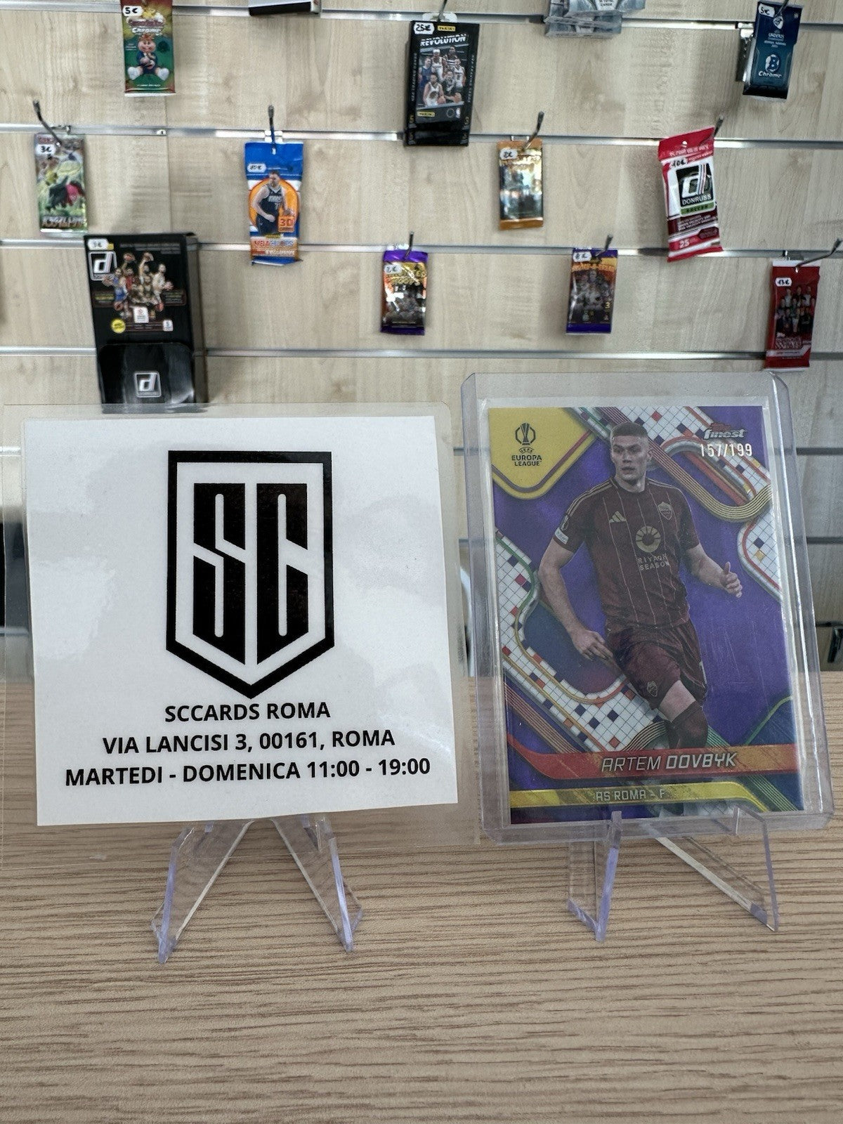 Artem Dovbyk 157/199 Topps Finest 2025