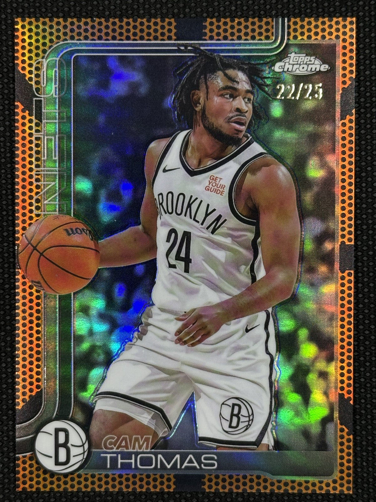 Cam Thomas /25 Topps Chrome NBA 2025