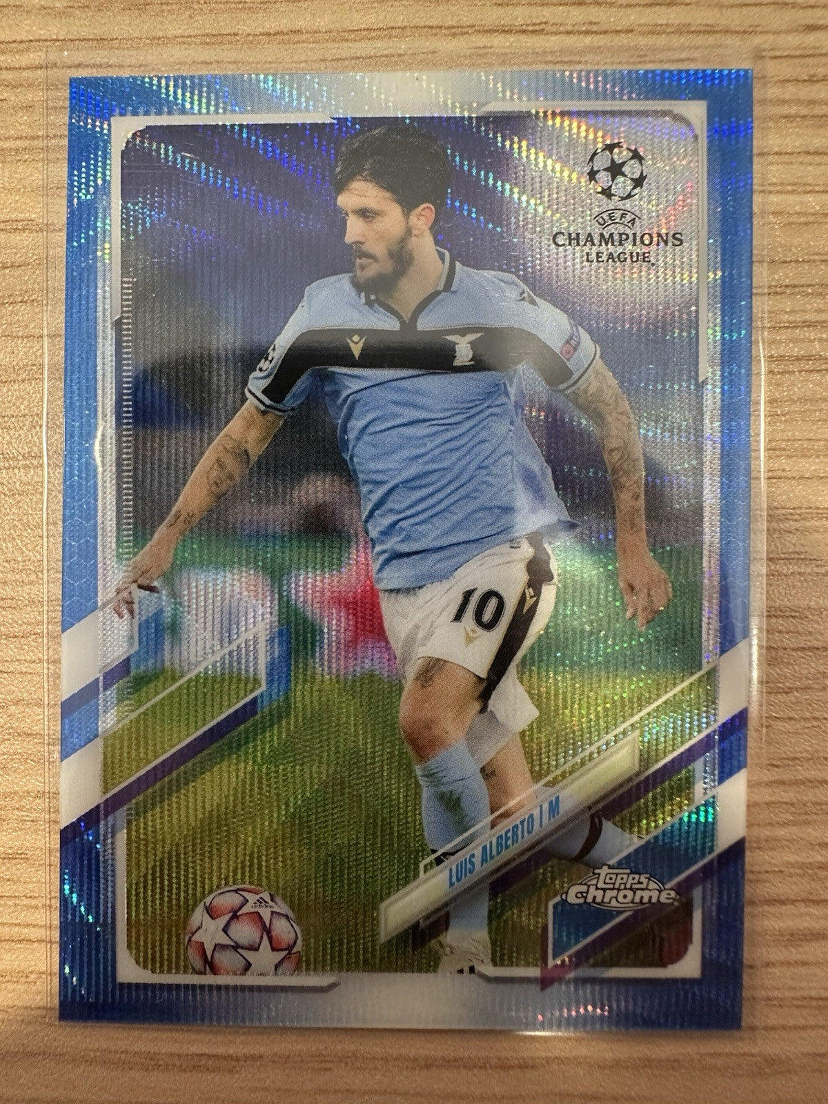 Luis Alberto 60/75 Topps Chrome UCL 2021