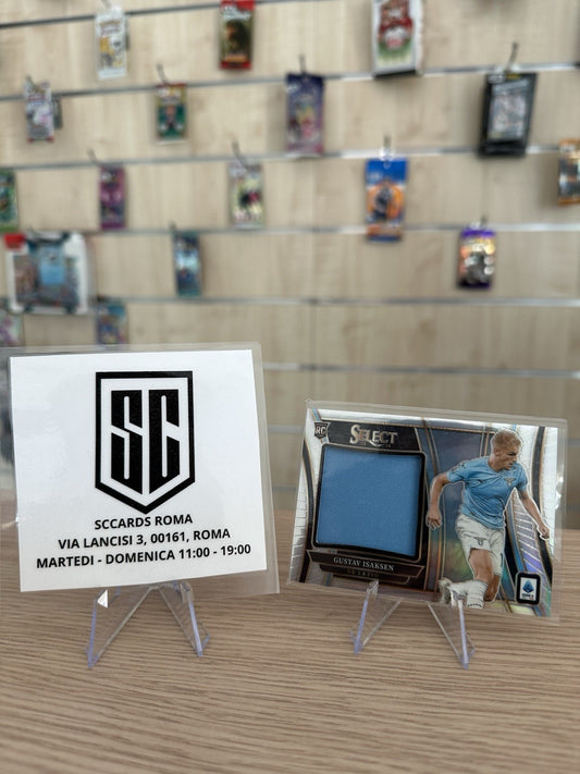 Gustav Isaksen Rookie Patch Panini Select Serie A 2023/24