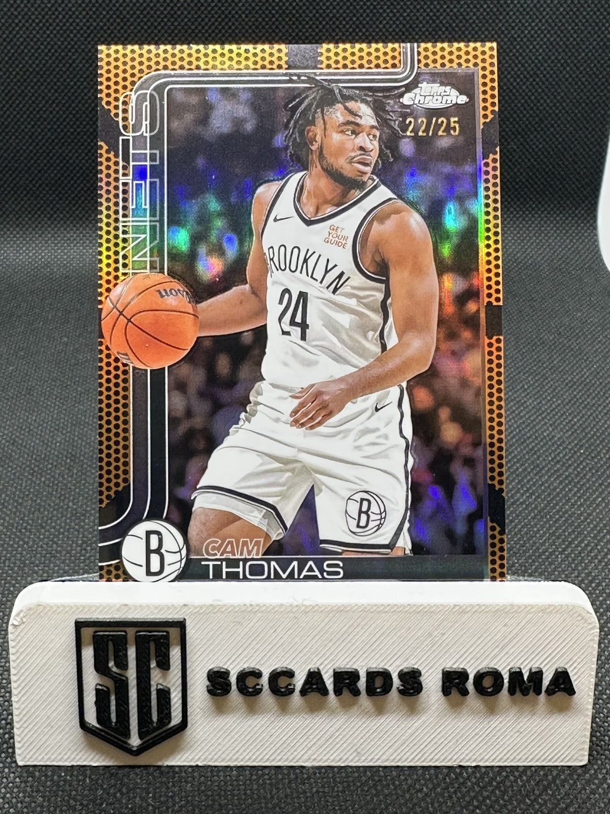 Cam Thomas /25 Topps Chrome NBA 2025