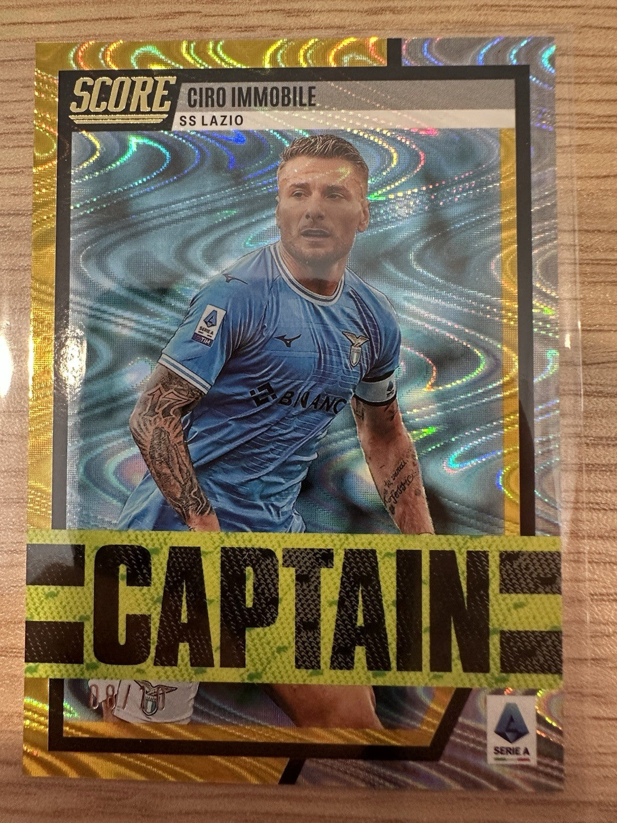 Ciro Immobile 8/10 Panini Score Serie A 2022/23