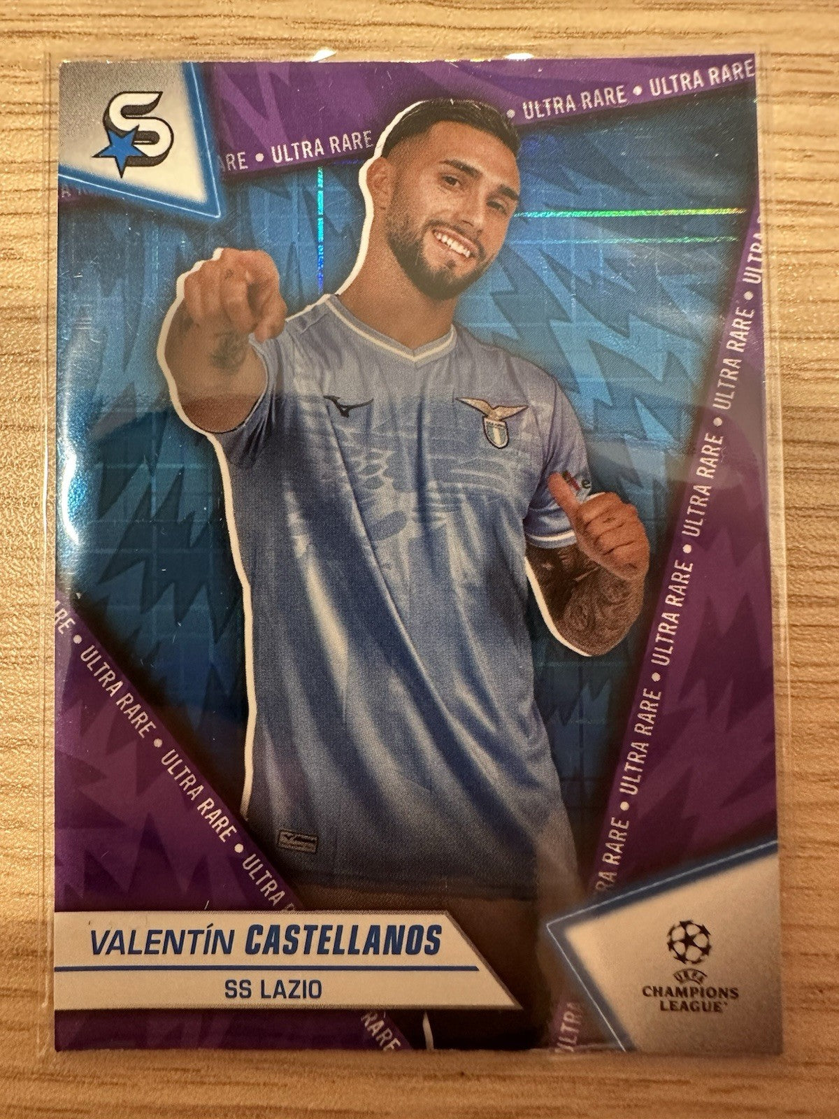 Valentin Castellanos 28/99 Ultra Rare Topps UCL 2024