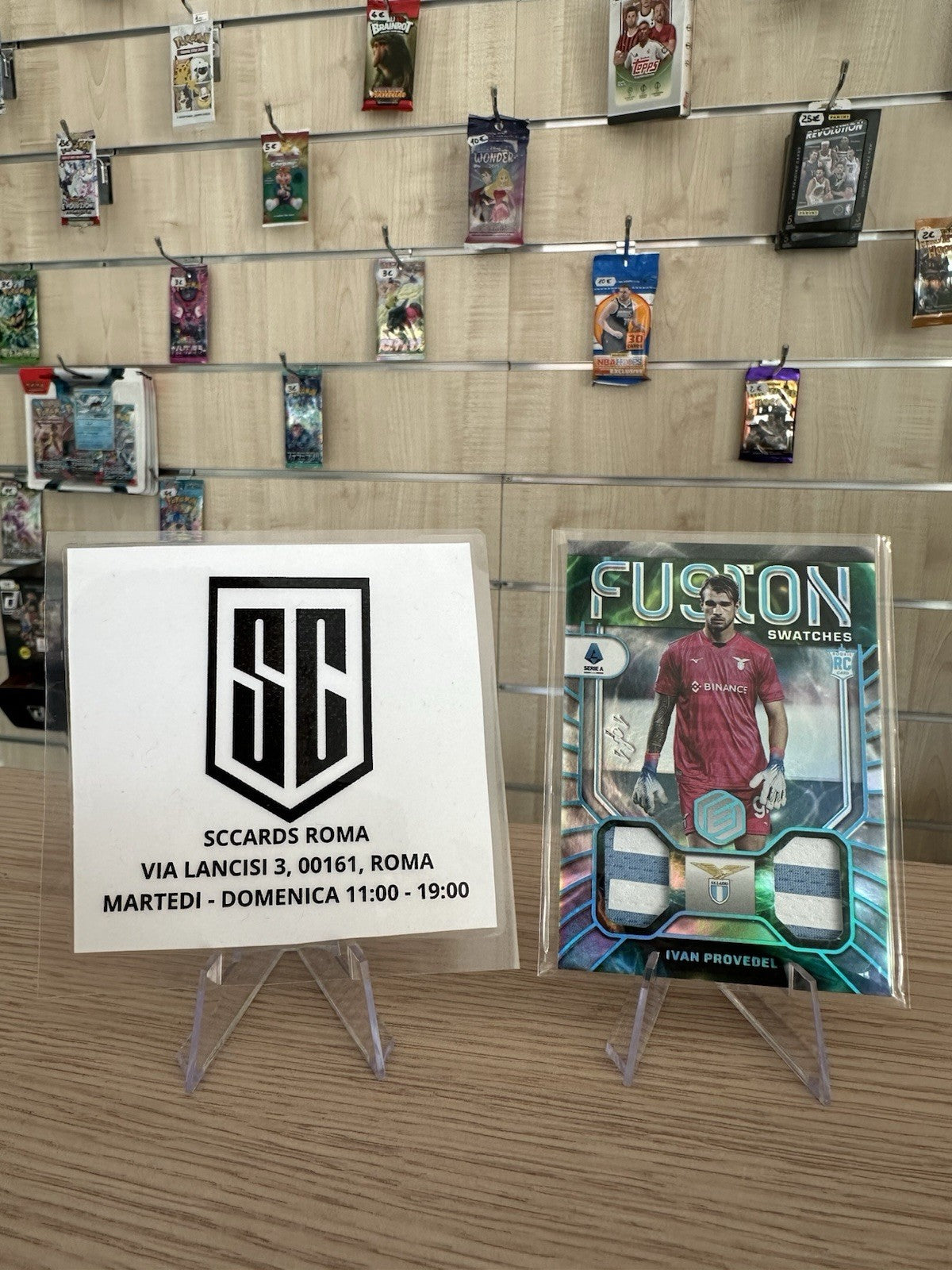 Ivan Provedel Rookie Patch Fusion Swatches Panini Chronicles Serie A 2022/23