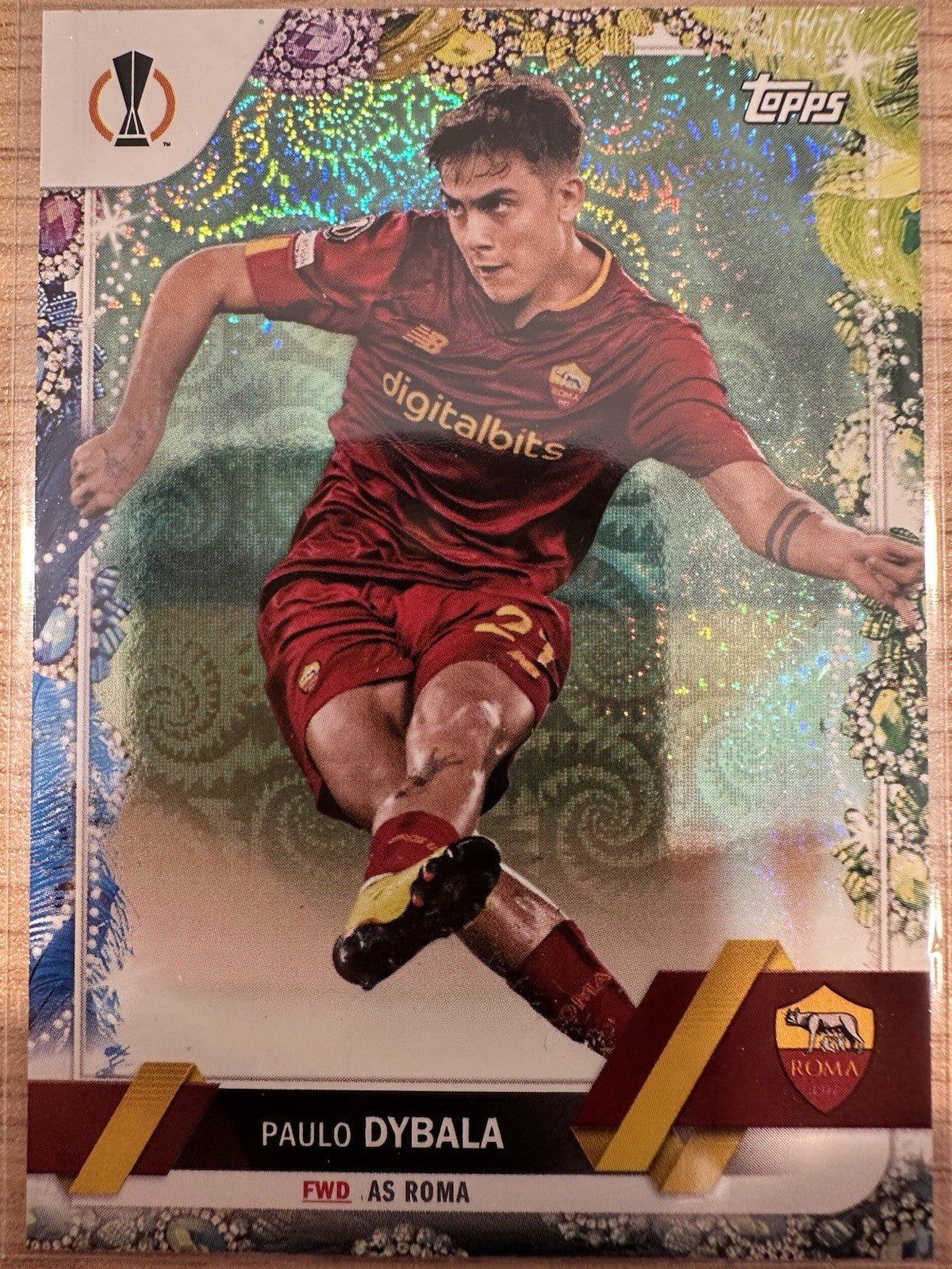 Paulo Dybala 41/75 Topps UEL 2023