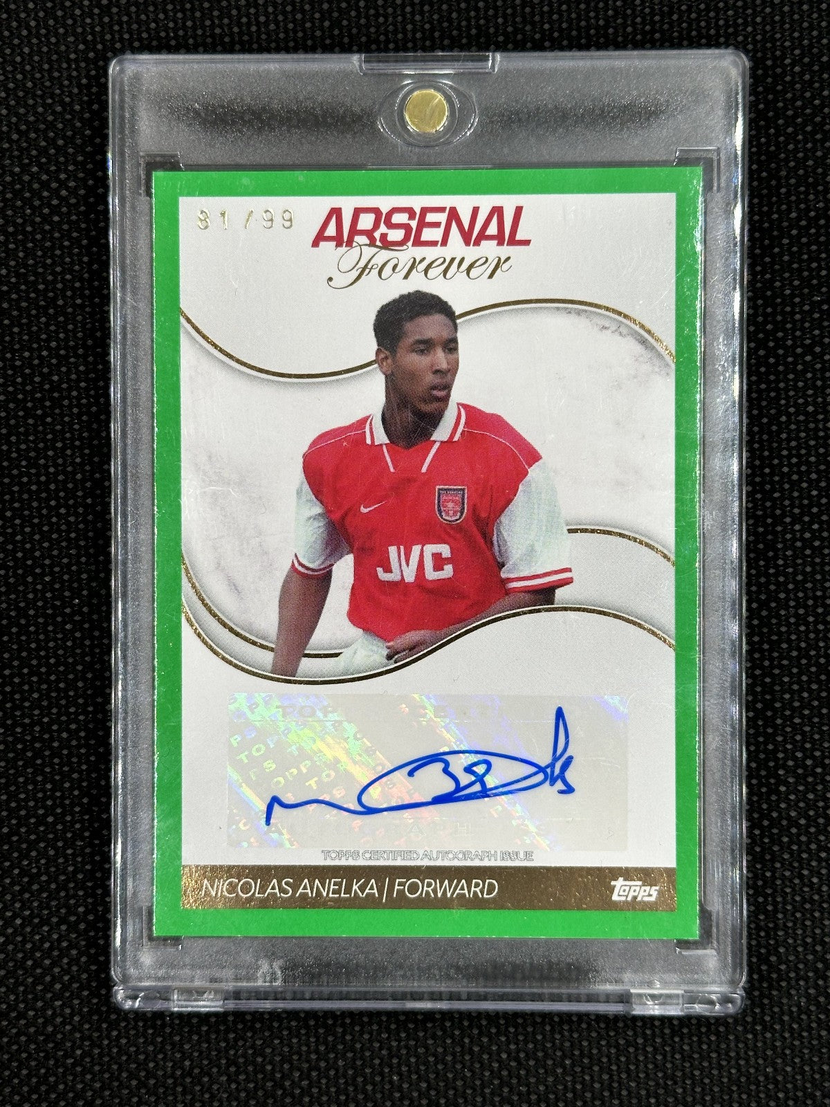 Nicolas Anelka Auto /99 Arsenal Forever 2023/24