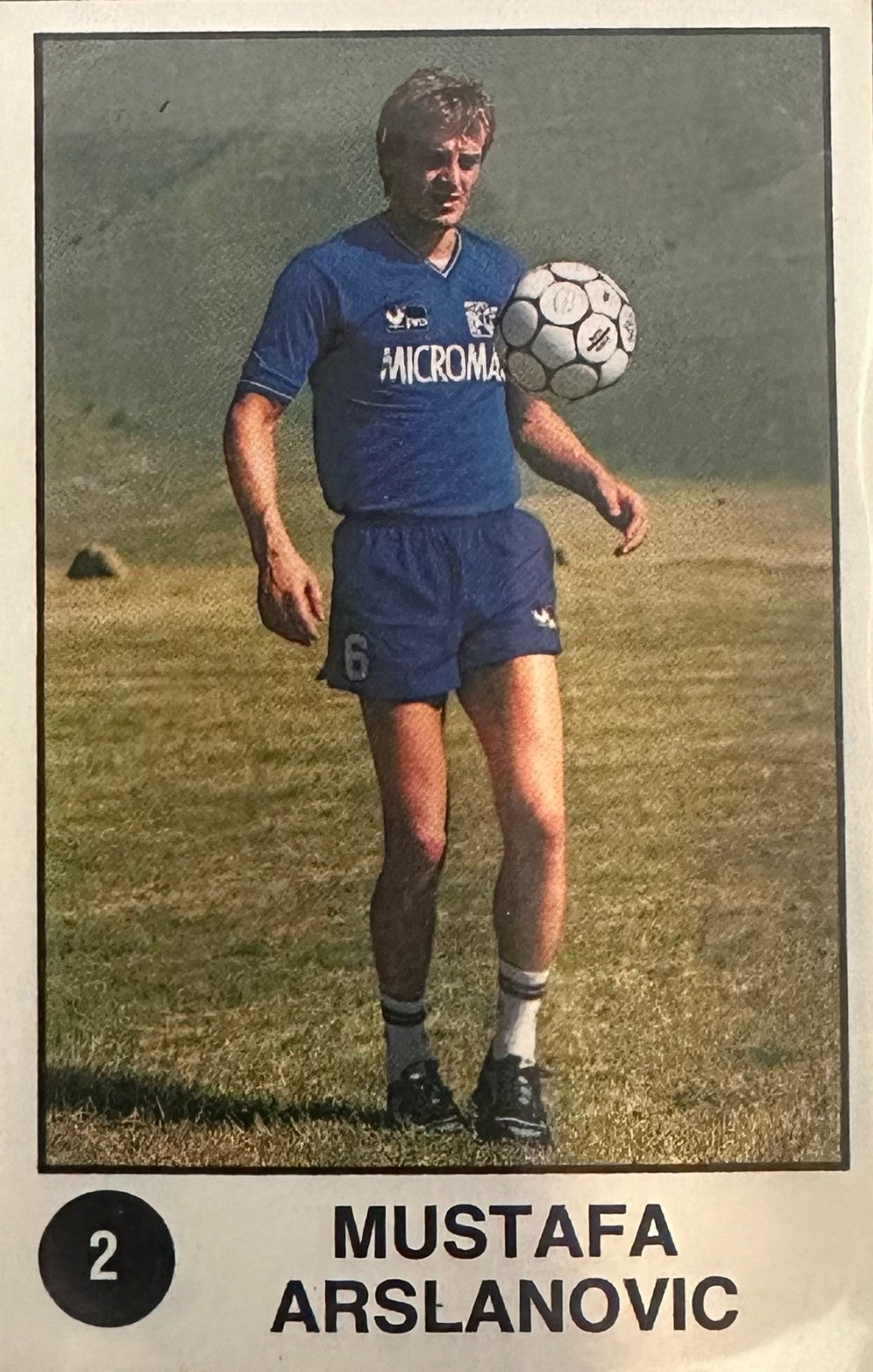 Magic Johnson/Mustafa Arslanovic 1988 Panini Supersport Beckett 7.5 Near Mint+