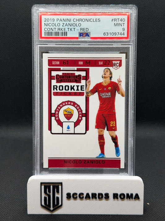 Nicolò Zaniolo Rookie Panini Chronicles 20219 PSA 9 MINT