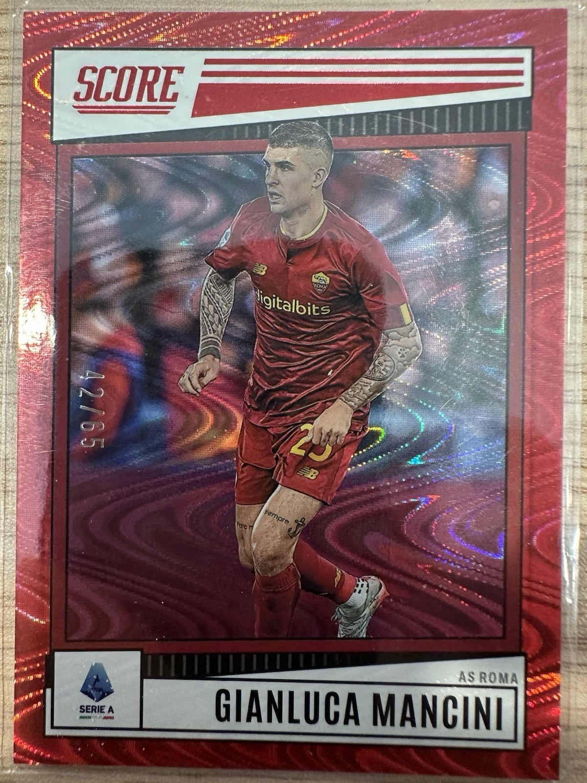 Gianluca Mancini Red Panini Score 2022/23