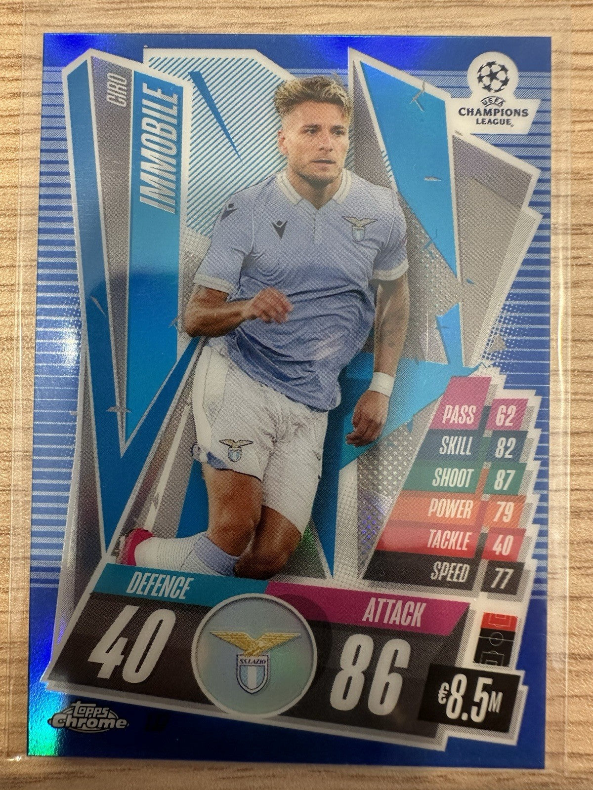 Ciro Immobile /150 Topps Chrome Match Attax