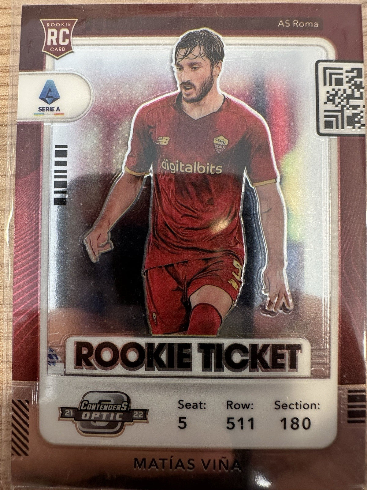 Matias Viña Rookie Ticket Panini Chronicles 2021/22