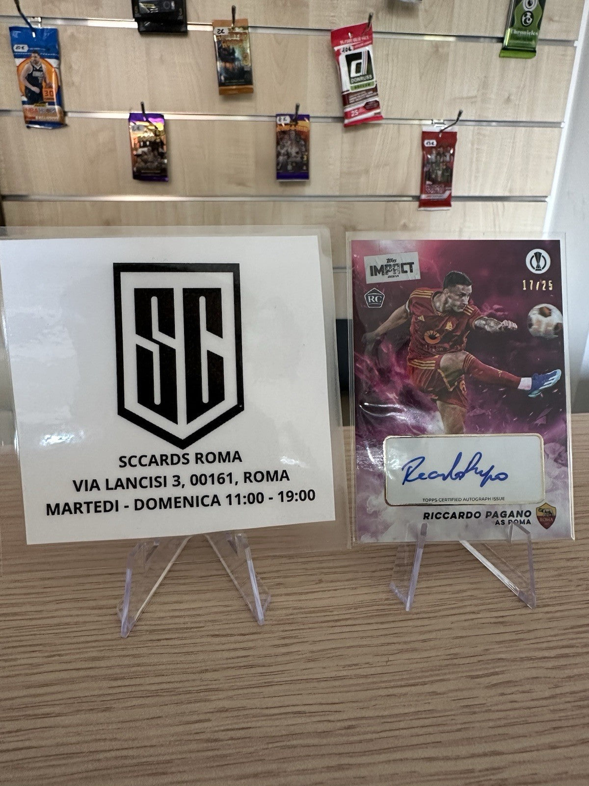 Riccardo Pagano 17/25 Topps Impact 2023/24 Autograph