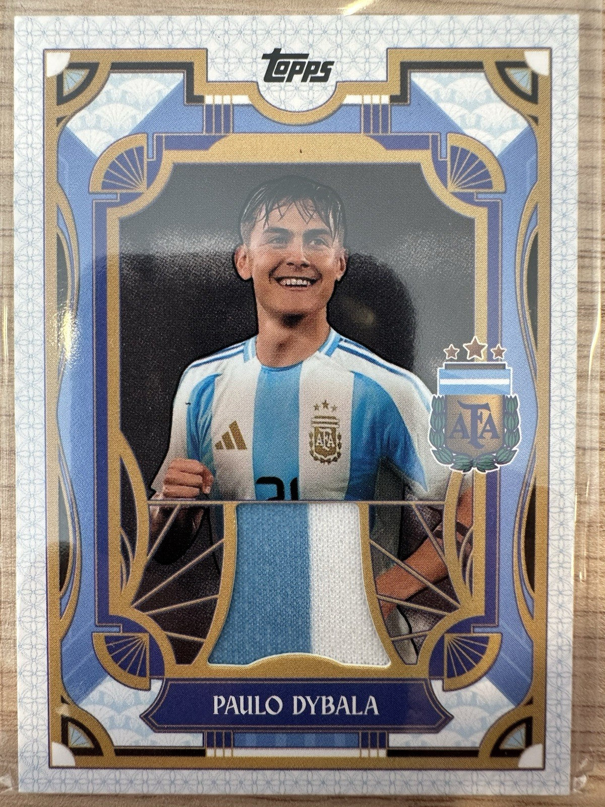 Paulo Dybala Argentina Tango Relic Topps Set Argentina 2024