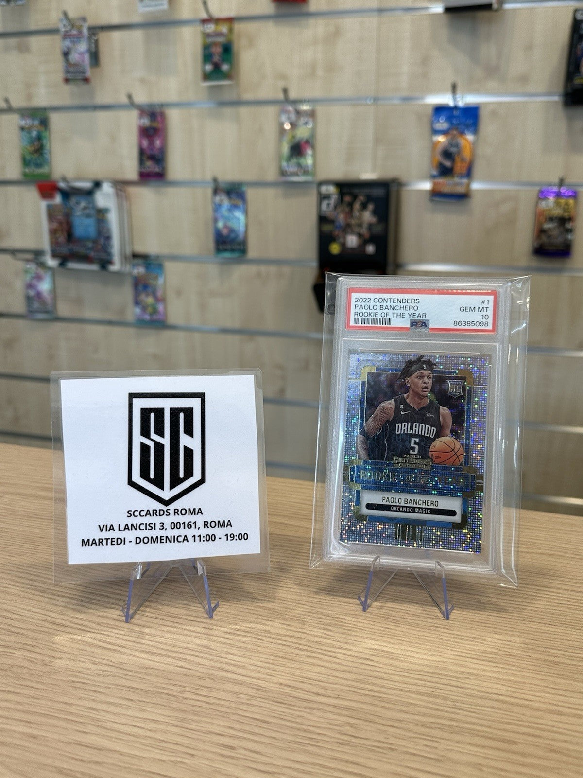 Paolo Banchero PSA 10 Rookie Of The Year Contenders Basketball NBA 2022/23