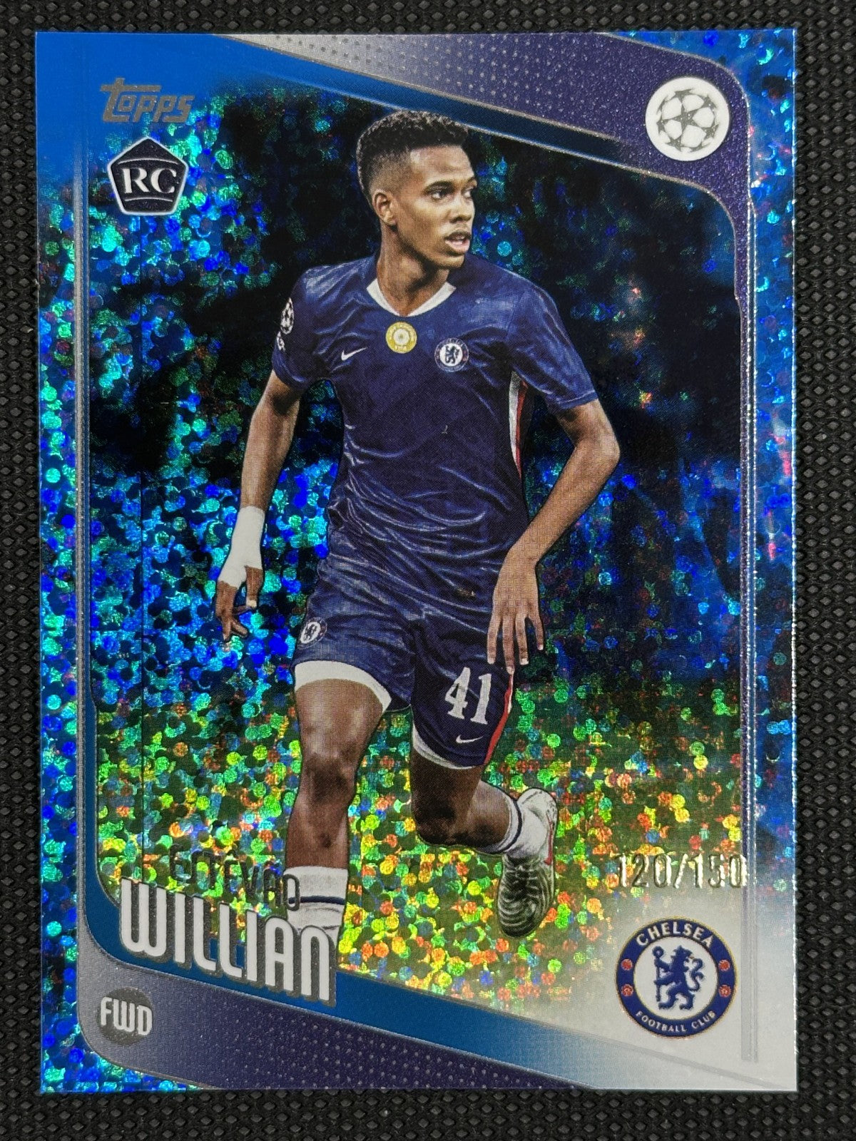 Estêvão Willian Rookie /150 Topps UCC Flagship Edition 2025/26