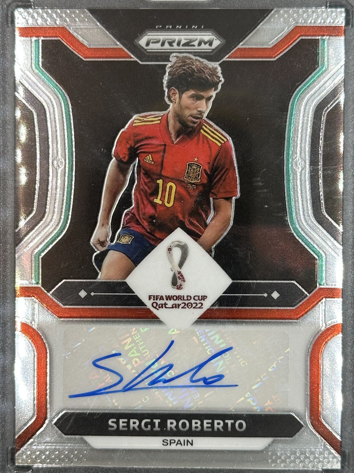 Sergi Roberto Autograph Panini Prizm Fifa World Cup Qatar 2022