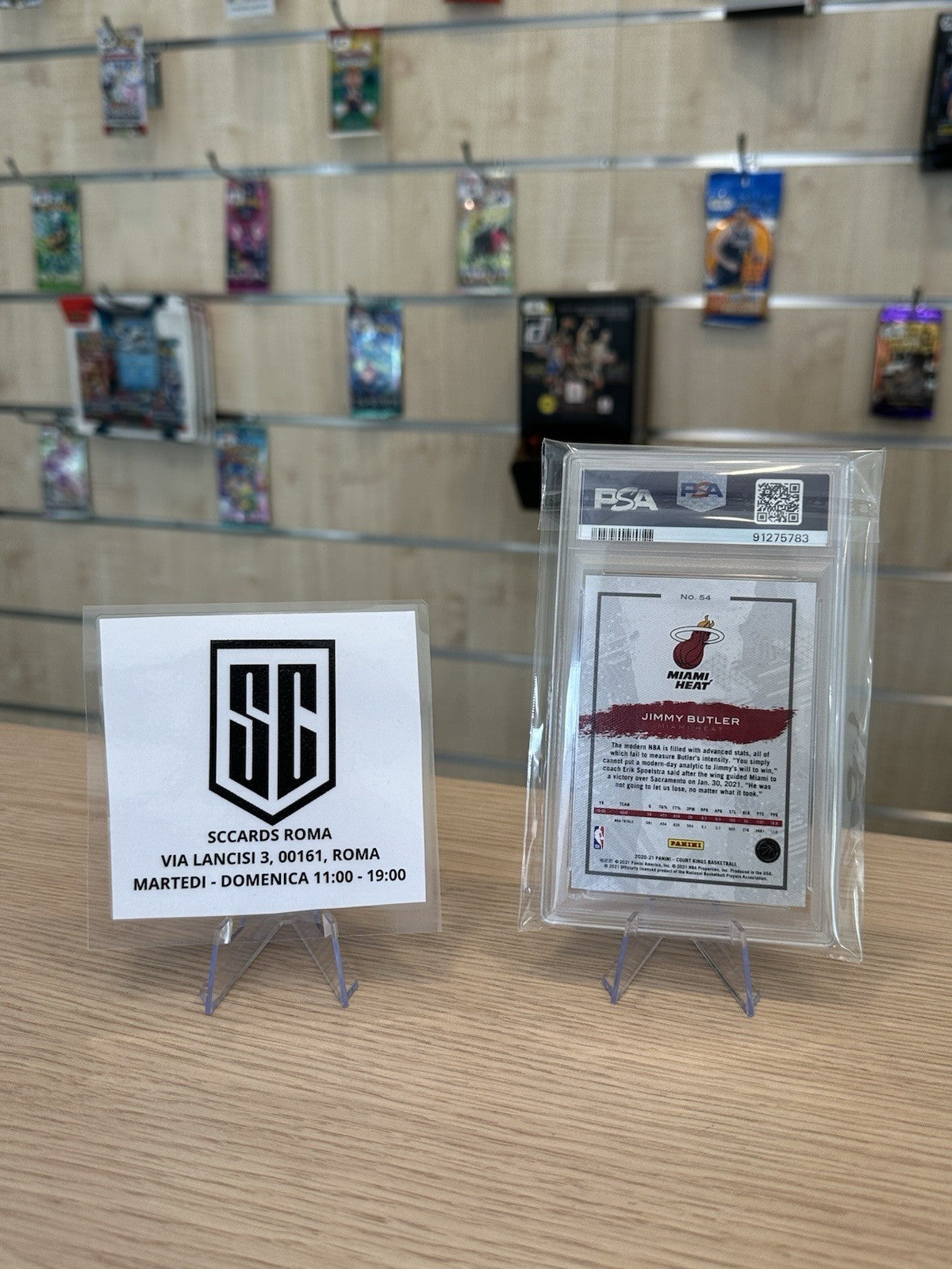 Jimmy Butler  PSA 10 Gold Court Kings NBA 2020/21