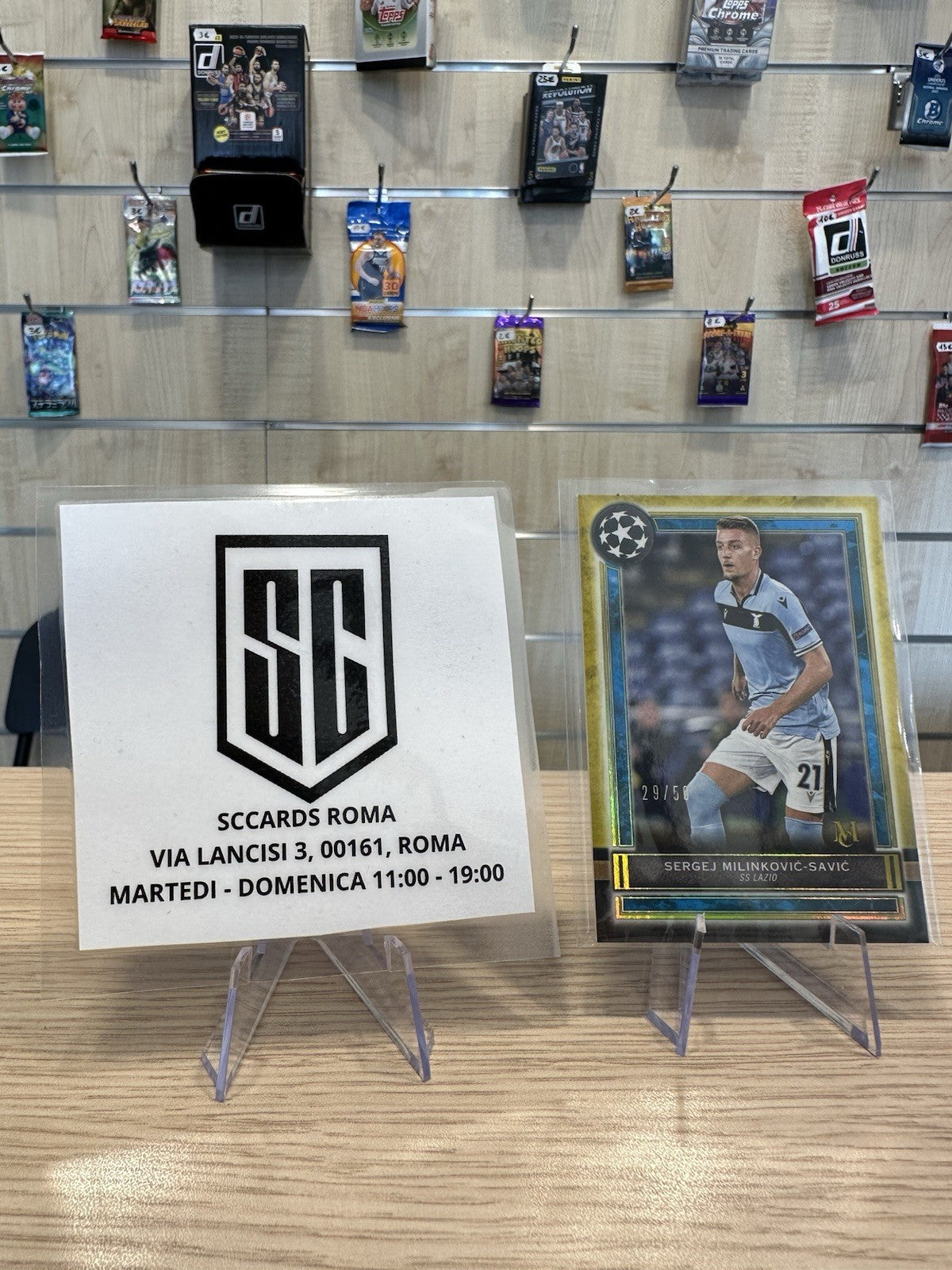 Sergej Milinkovic-Savic 29/50 Topps UCL 2021