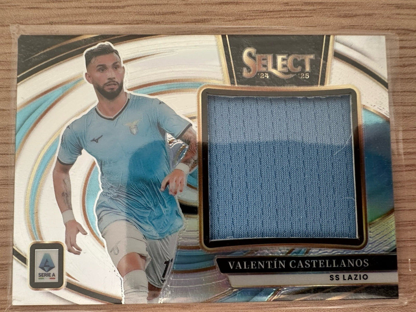 Valentin Castellanos Patch Panini Select Serie A 2024/25