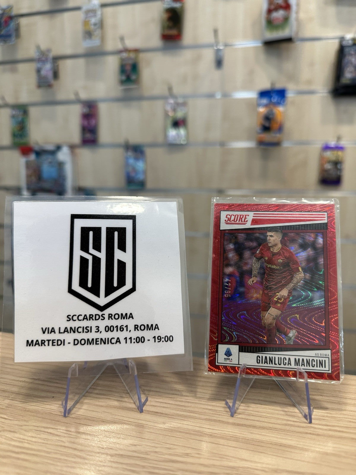 Gianluca Mancini Red Panini Score 2022/23