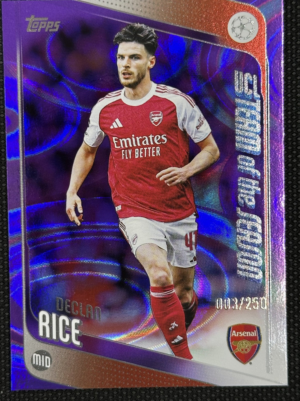 Declan Rice /250 Topps UCC Flagship Edition 2025/26