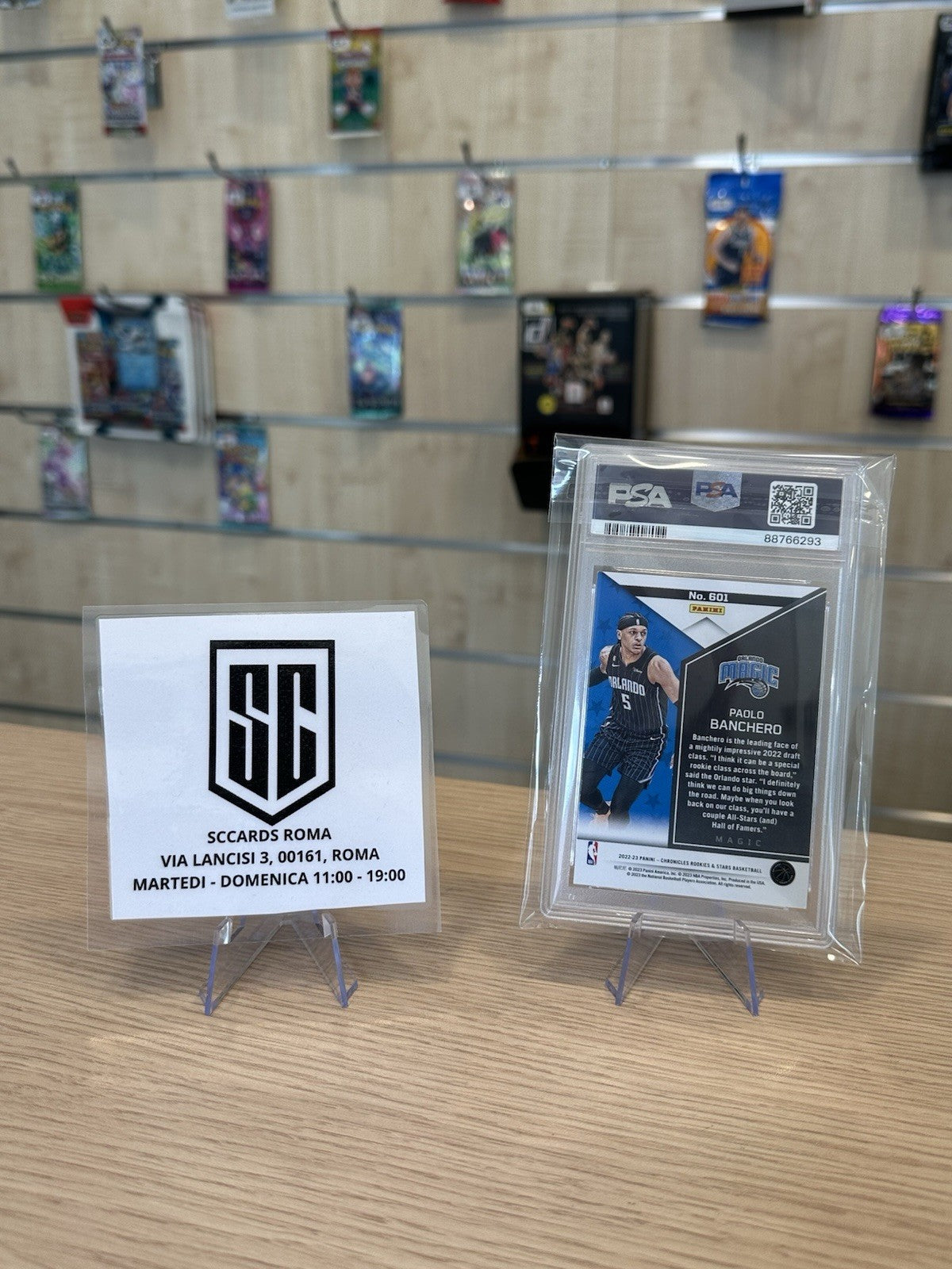 Paolo Banchero PSA 9 Rookie & Stars Chronicles NBA 2022/23