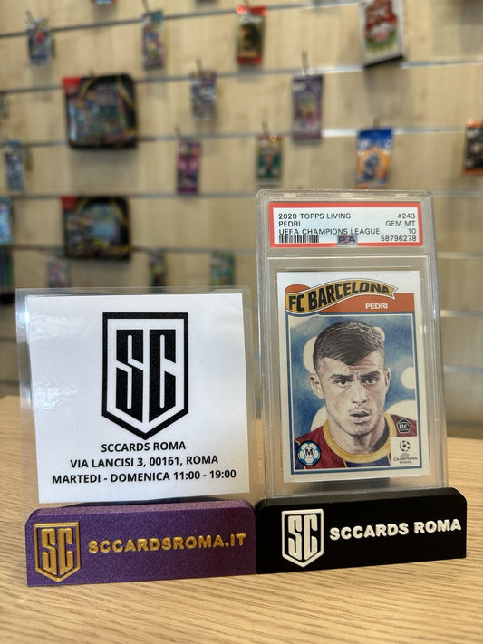 Pedri Topps Living Rookie 2020 PSA 10 GEM MT