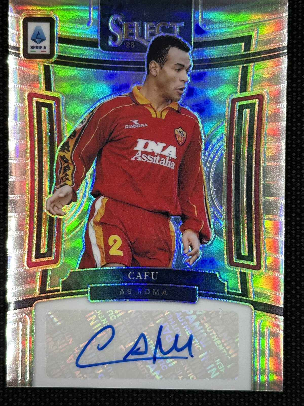 Cafu Autograph Panini Select Serie A 2022/23