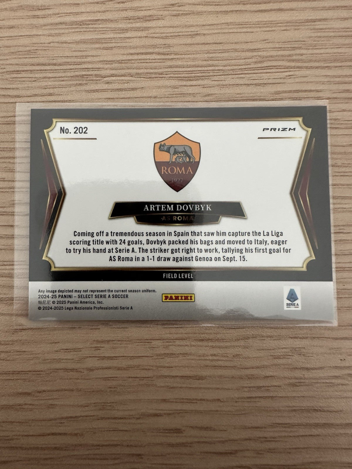 Artem Dovbyk Panini Select 2024/25