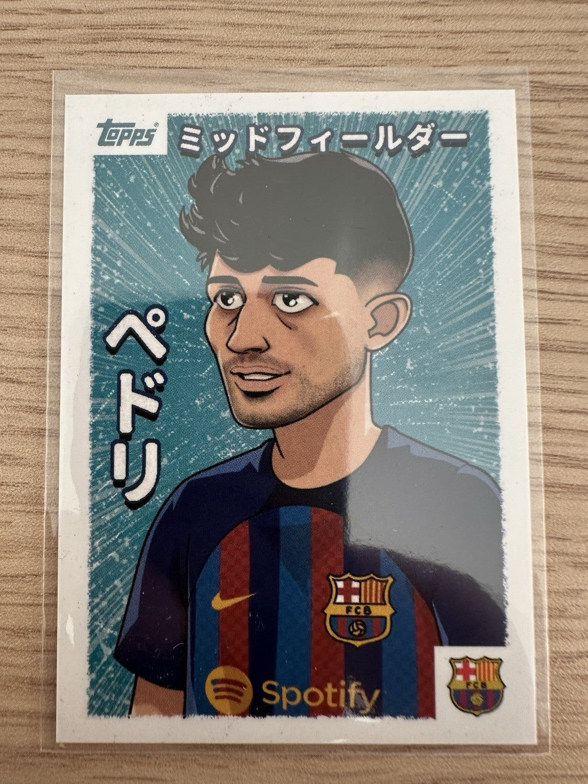 FC Barcelona Set Topps Anime Japan 2023