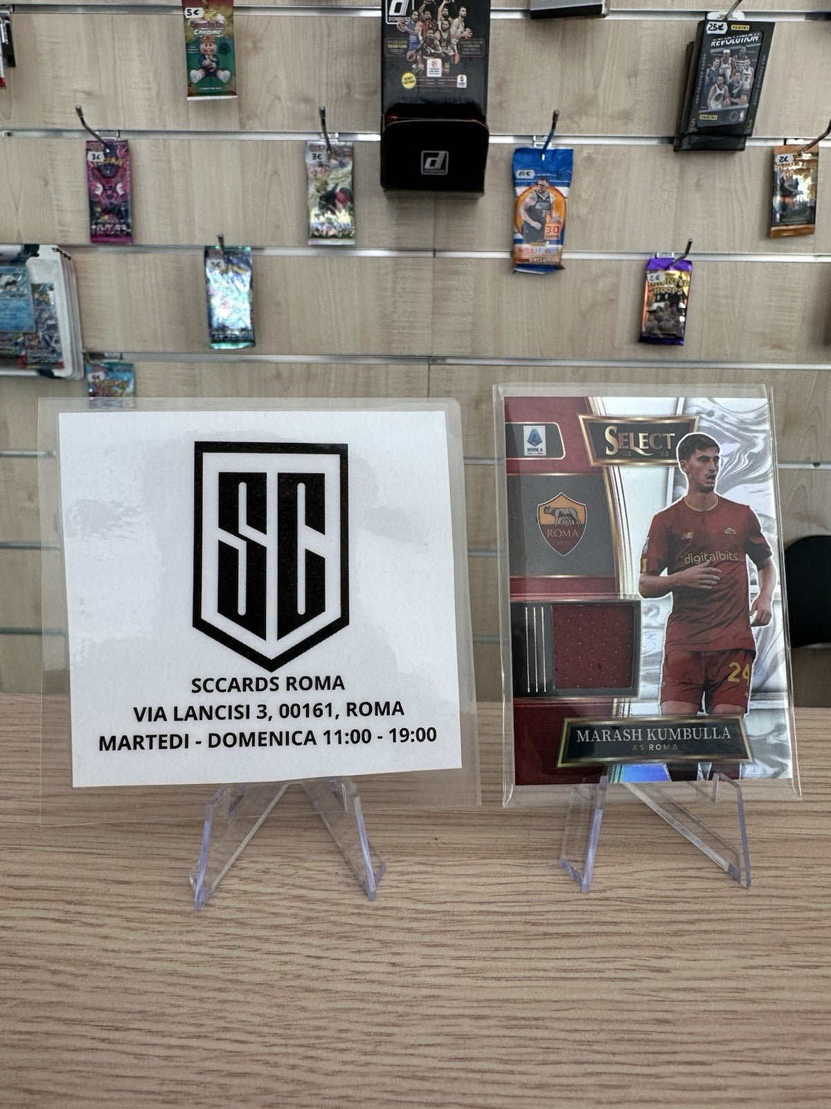 Marash Kumbulla Patch Panini Select Serie A 2022/23