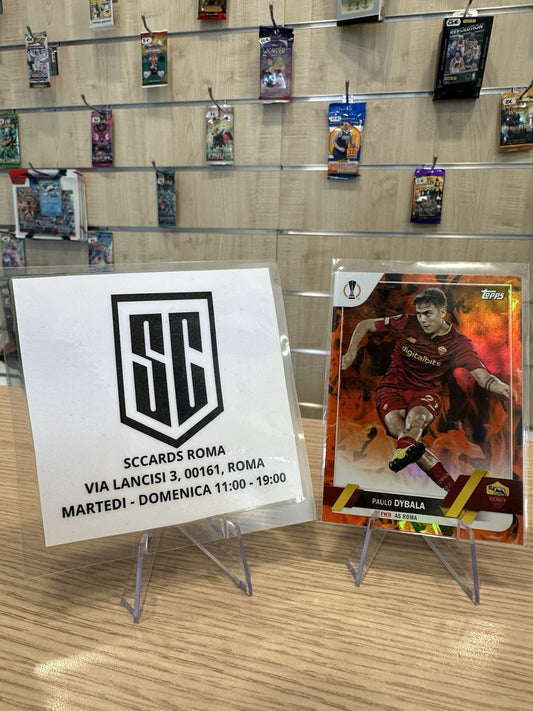 Paulo Dybala Inferno Foil Topps UEL 2023