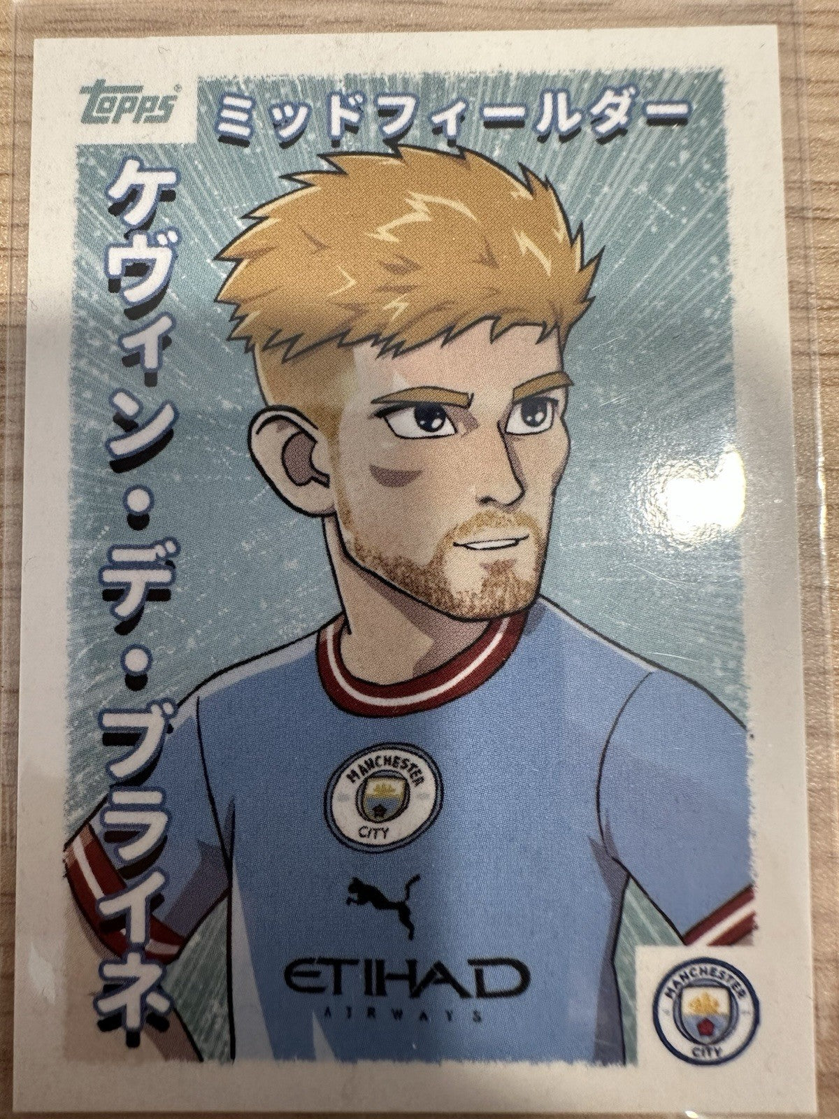 Manchester City Set Topps Anime Japan 2023
