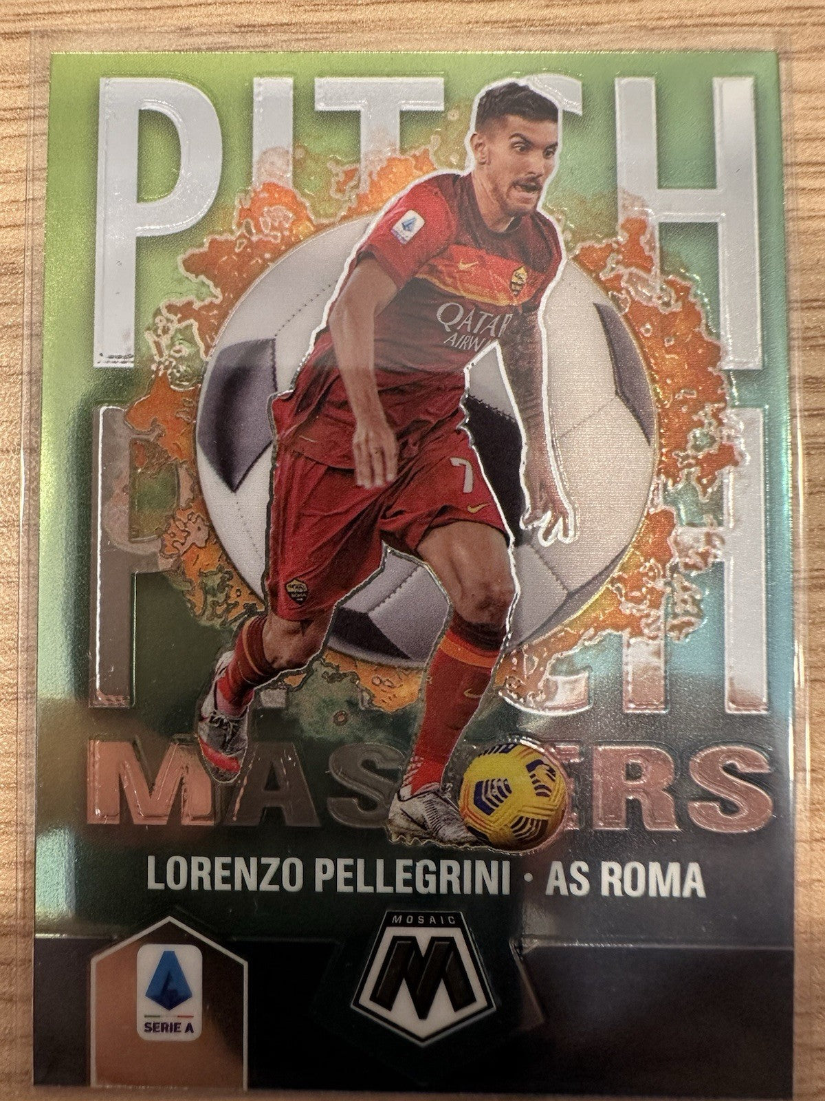 Lorenzo Pellegrini Pitch Master Panini Mosaic Serie A 2020/21