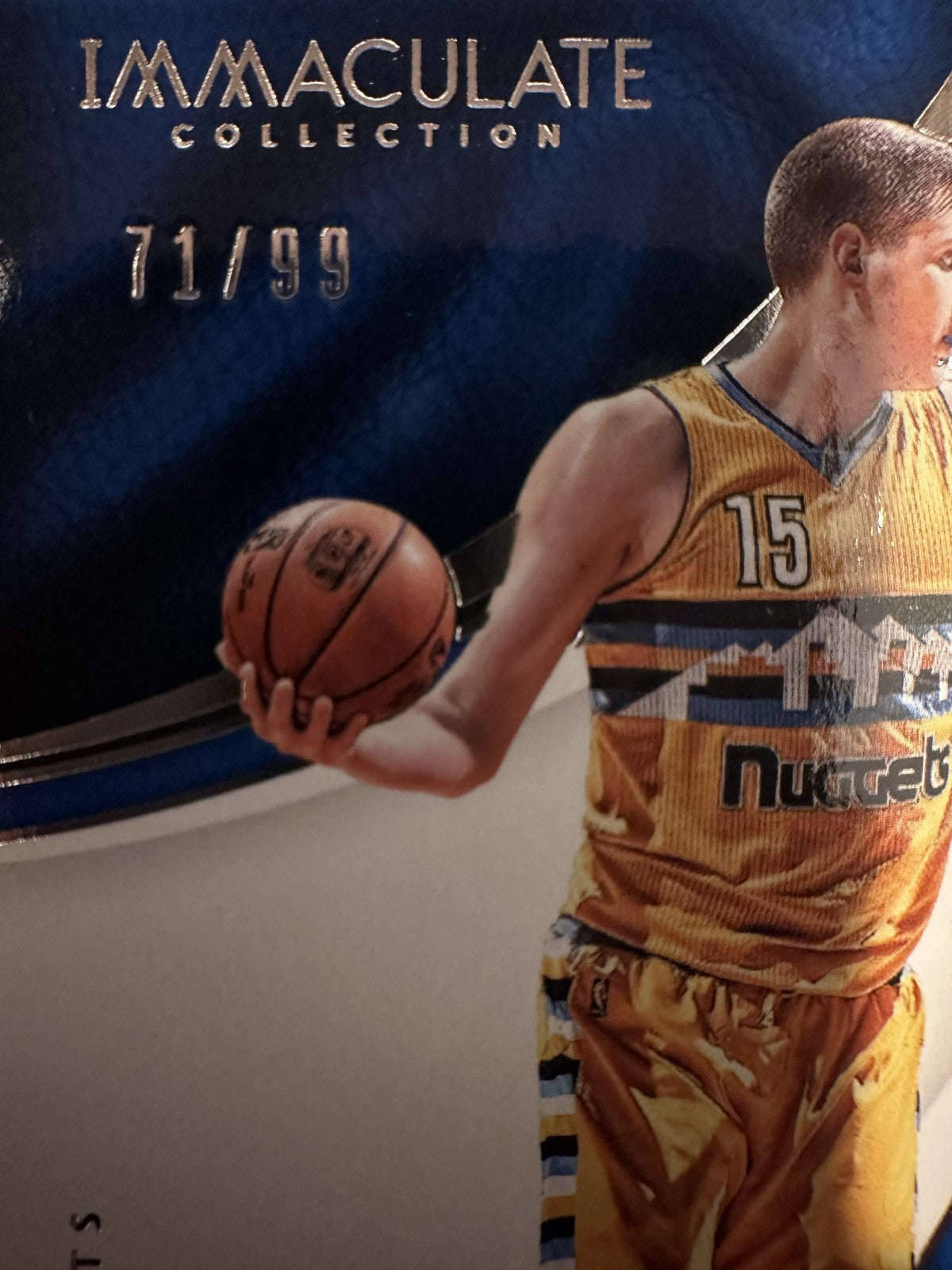 Nikola Jokic /99 Panini Immaculate Collection 2016-17