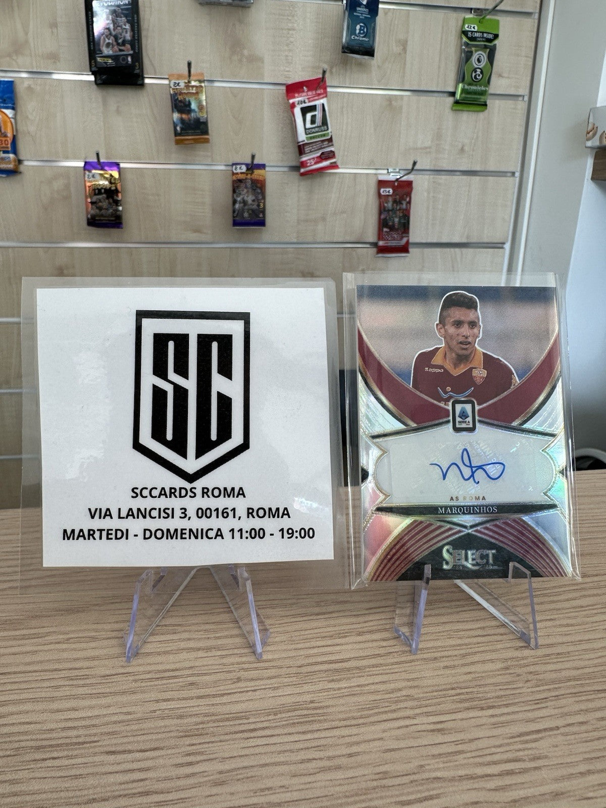 Marquinhos Autograph Signature Select Serie A 2024/25