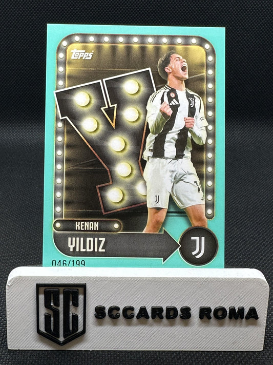 Kenan Yildiz /199 Topps Juventus Collector Tin 2025/26